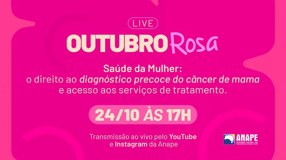 LIVE Outubro Rosa da Anape