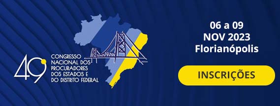 Banner para inscrições no 49ª Congresso Nacional dos Procuradores de Estado