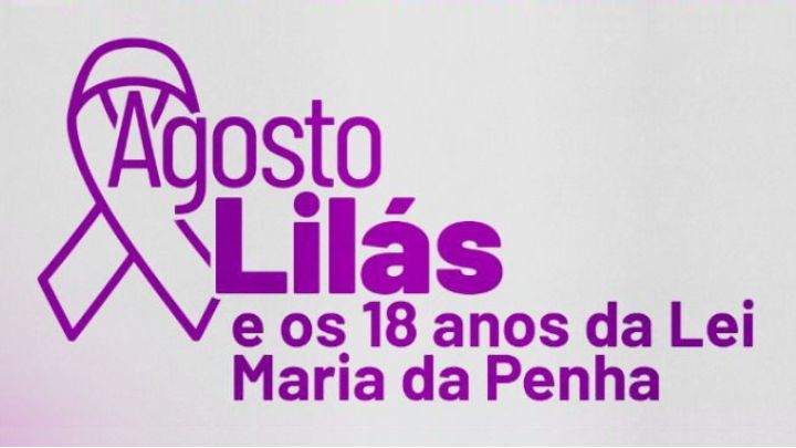 Live Agosto Lilás e os 18 anos da Lei Maria da Penha
